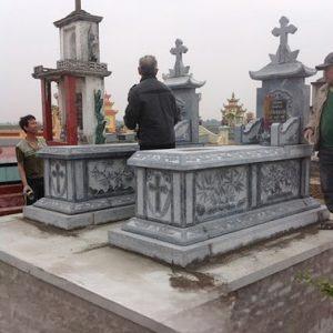 Mộ Công Giáo Đá HD02211