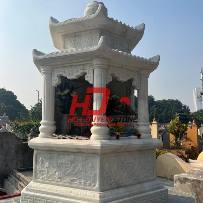 thi công khu lăng mộ đá tại thái bình