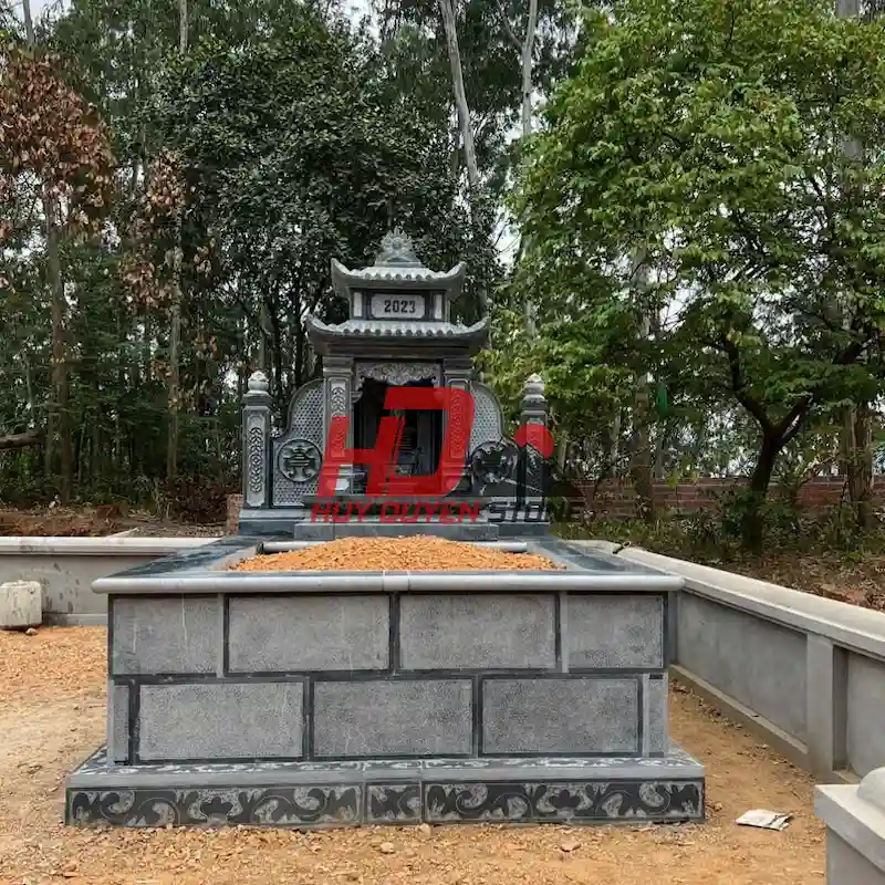 thi công lăng mộ đá tại Tây Hồ