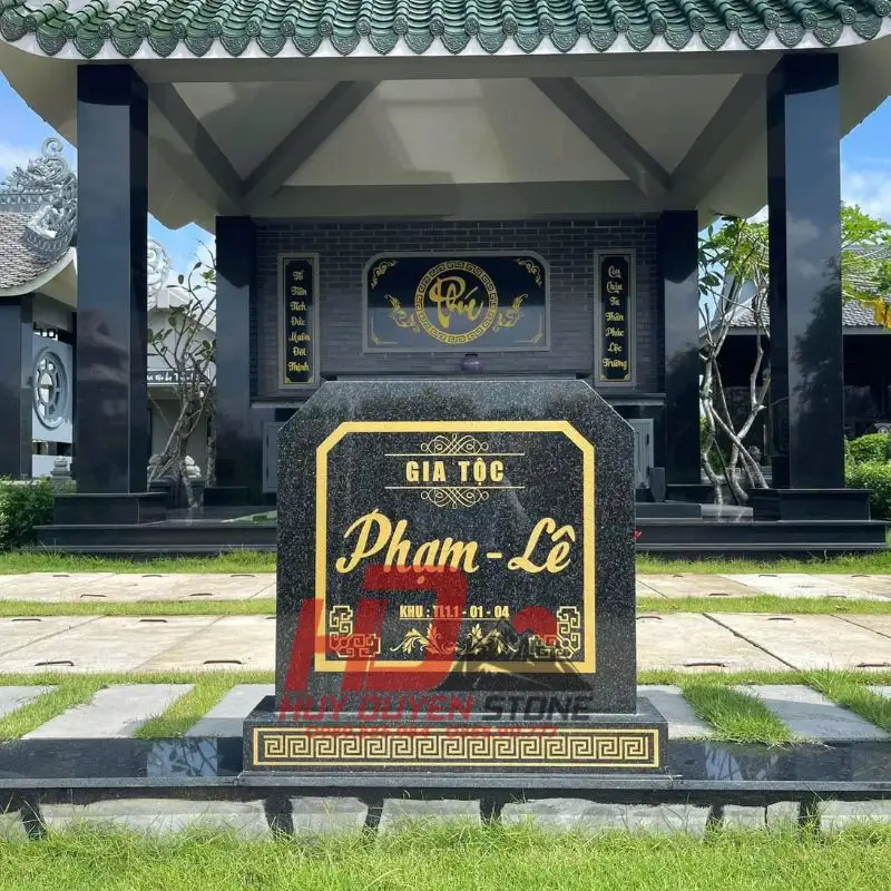 công trình nhà mồ gia tộc Phạm Lê công trình nhà mồ gia tộc Phạm Lê