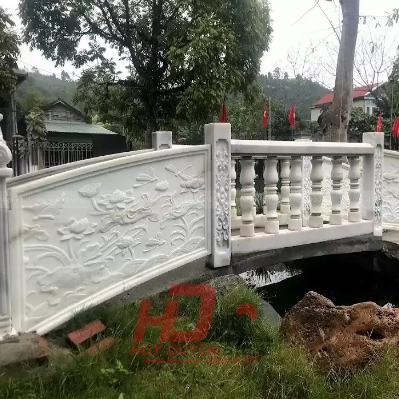 lan can đá trắng lan can đá trắng