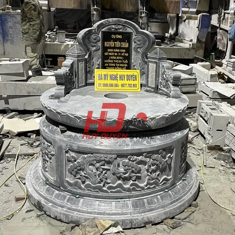 xây mộ tròn