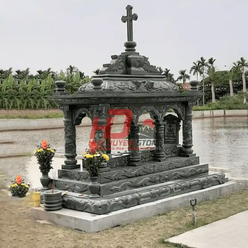 Quy trình thi công nâng cấp khu mộ gia đình từ A-Z 