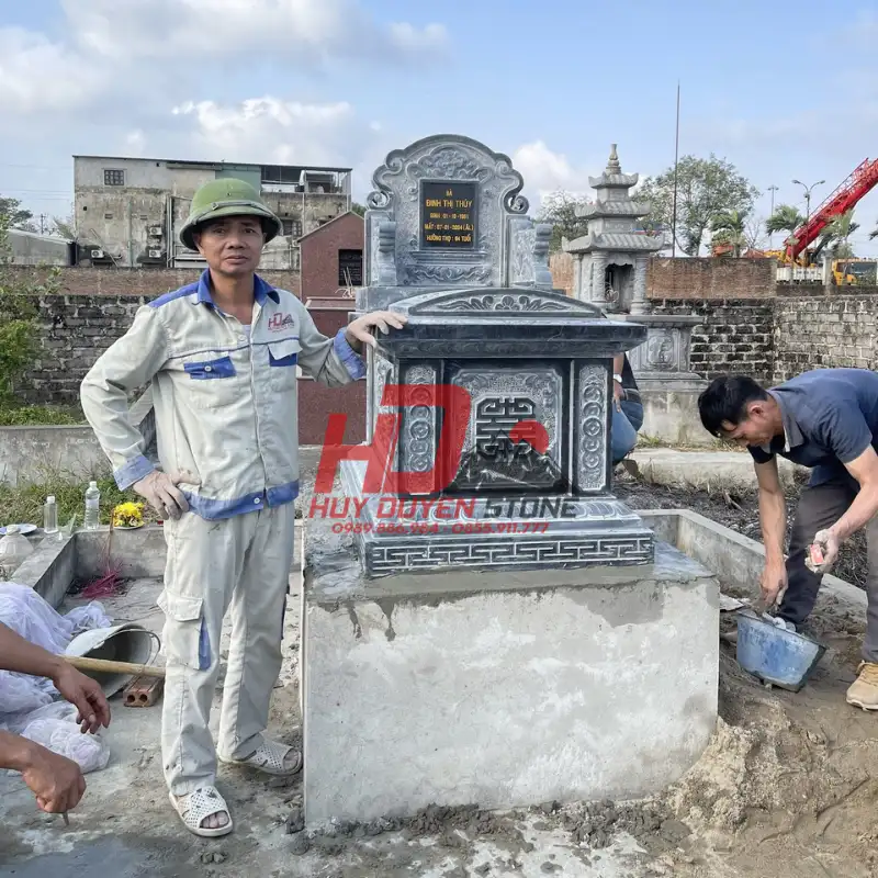 xây mộ cho người hỏa táng