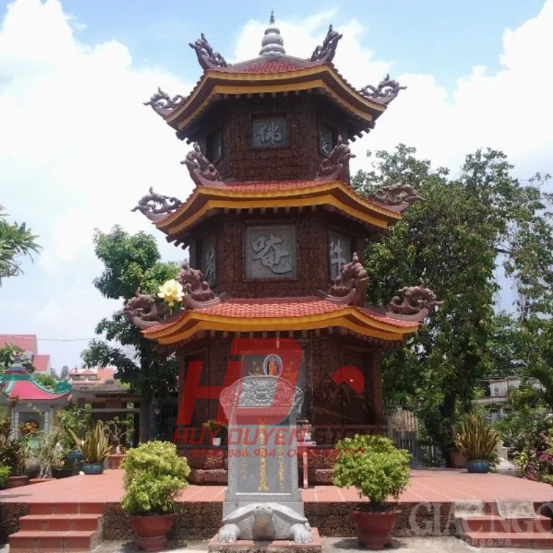 mộ tháp đá ong