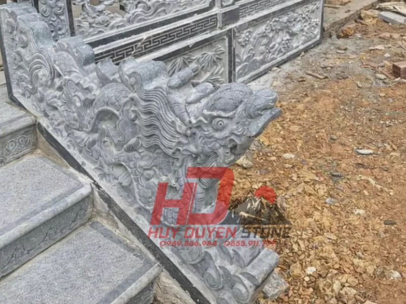 lan can đá rồng lan can đá rồng