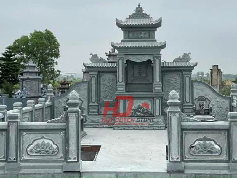 lăng mộ bằng xi măng