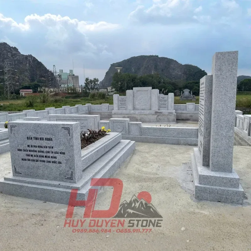 Quy trình thi công công trình 60 ngày lăng mộ gia tộc Phạm Viết 