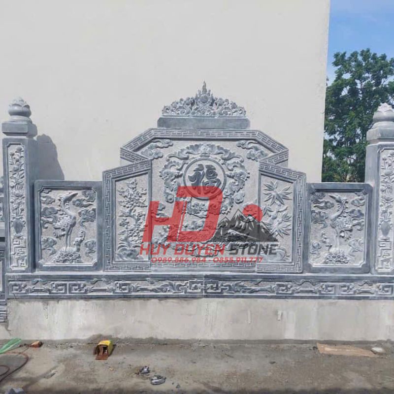 Bình Phong Lăng Mộ Vuông HD047