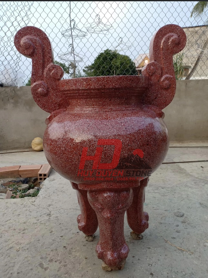 lư hương đá mài