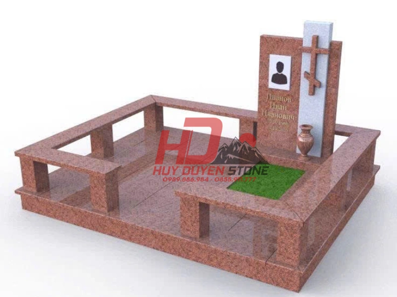 Mẫu mộ đá granite đẹp