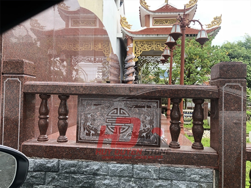 mẫu lan can đá granite đẹp