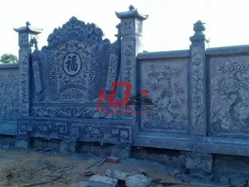 mẫu bình phong lăng mộ