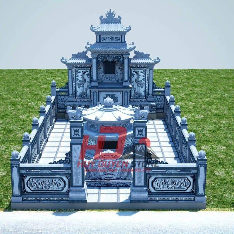 Khu Lăng Mộ Đá Xanh Đen HD069