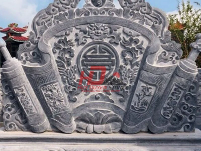 mẫu bình phong lăng mộ