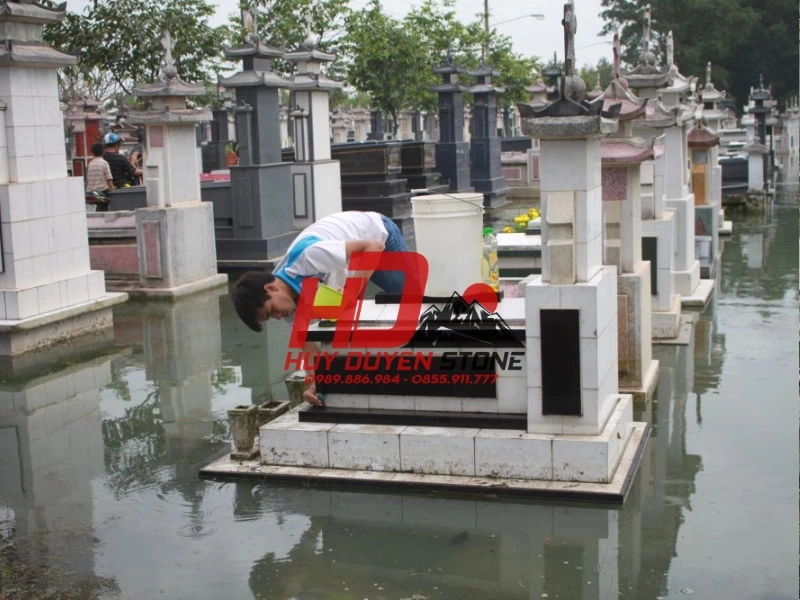 cách xử lý huyệt mộ có mạch nước