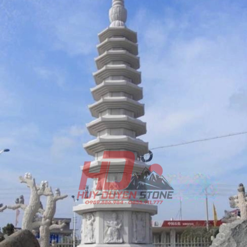 Mộ tháp đá trắng