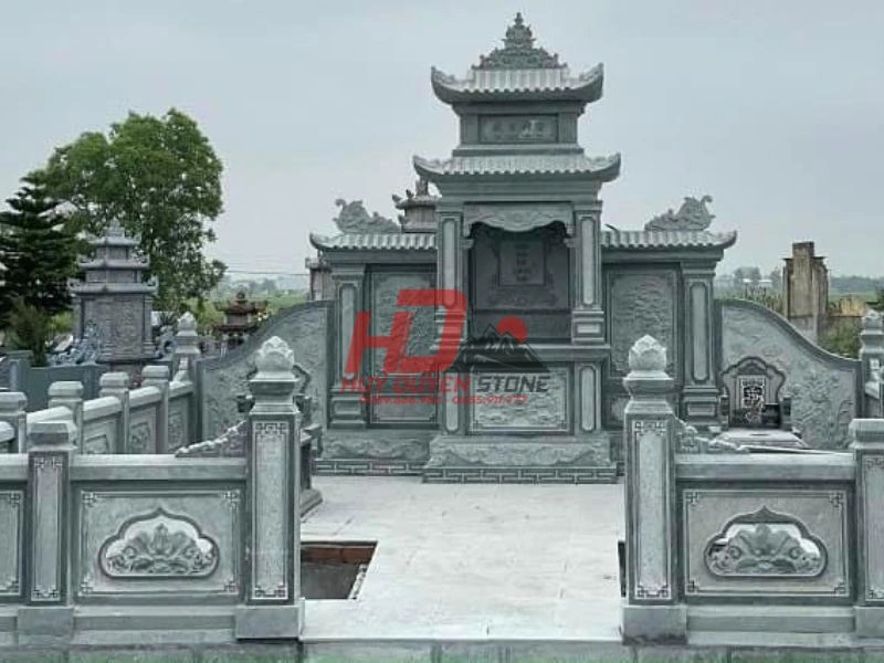 hàng rào đá lăng mộ