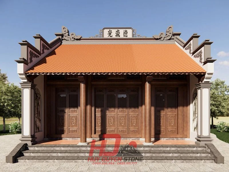 thiết kế nhà thờ họ 3 gian thiết kế nhà thờ họ 3 gian