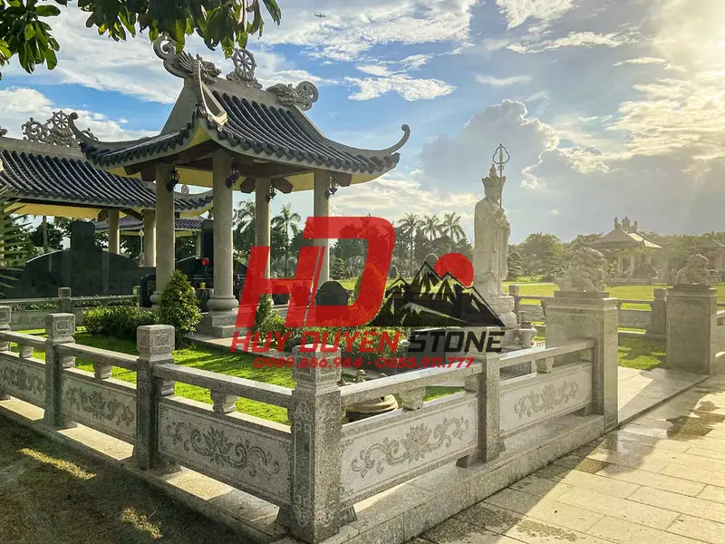 mẫu khuôn viên lăng mộ gia đình