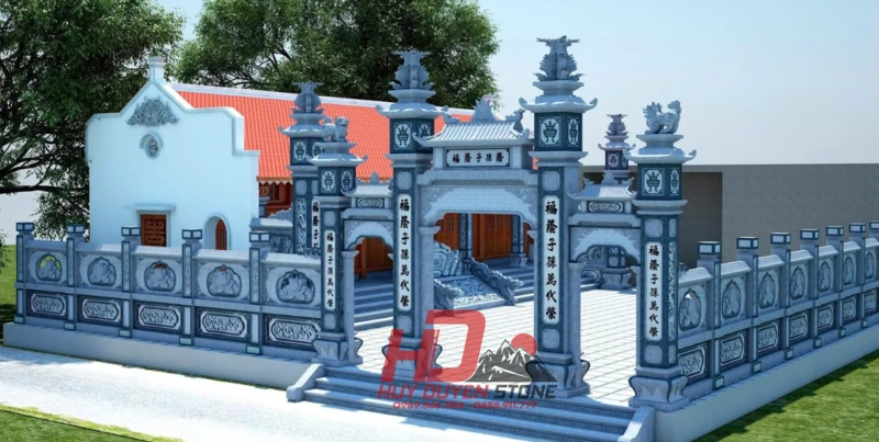 nhà thờ họ 5 gian