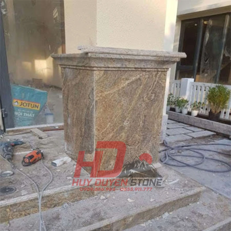 mẫu chân cột đá hoa cương đẹp