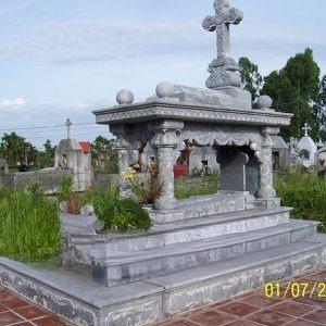Mộ Công Giáo Đá HD0204
