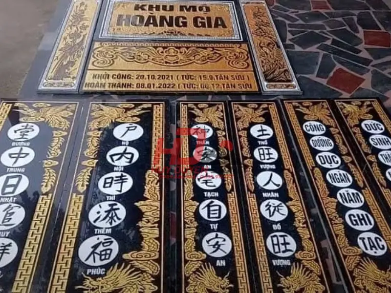 câu đối trên bia mộ vợ chồng