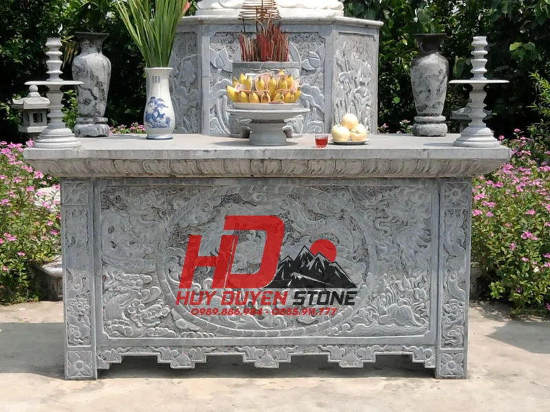 bàn thờ đá ngoài trời bàn thờ đá ngoài trời
