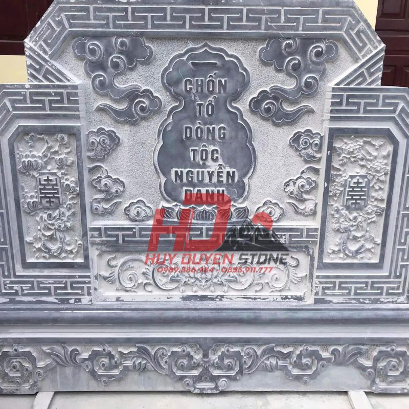 Bình Phong Lăng Mộ Vuông HD048