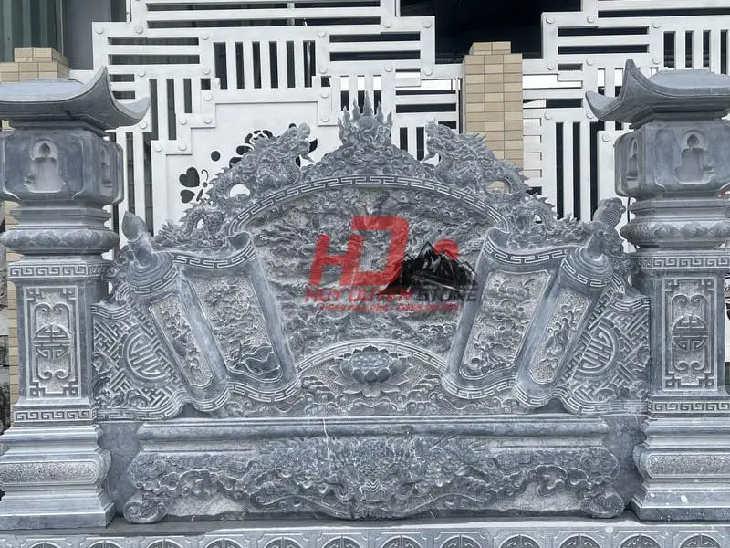 bức bình phong lăng mộ
