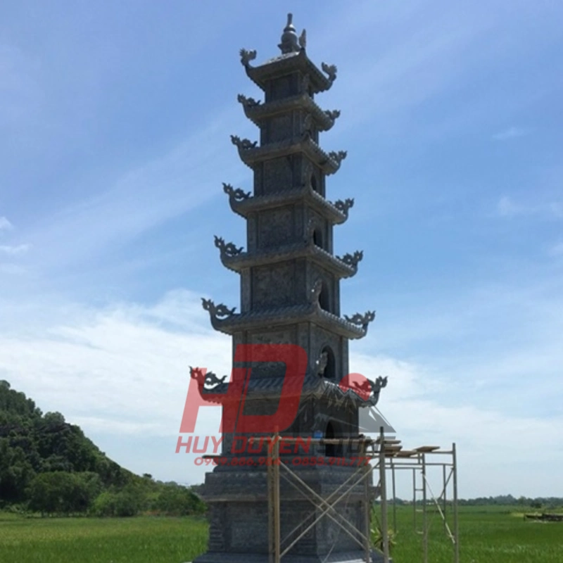 mộ tháp đá 9 tầng mộ tháp đá 9 tầng