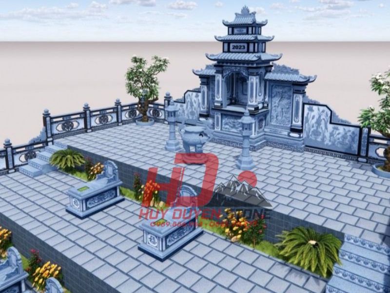 Công Trình Lăng Mộ Đá 750 Triệu Tại Nghệ An