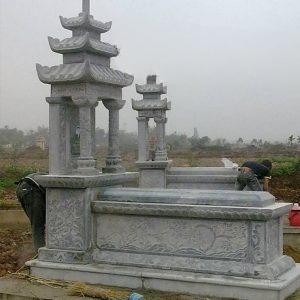 Mộ Công Giáo Đá HD0211
