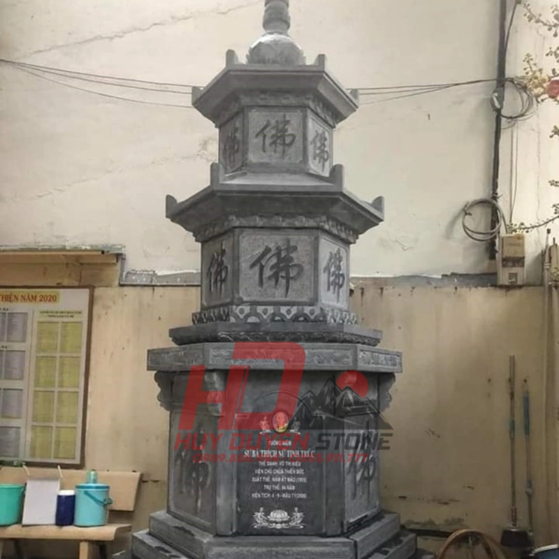mộ tháp bằng đá granite mộ tháp bằng đá granite