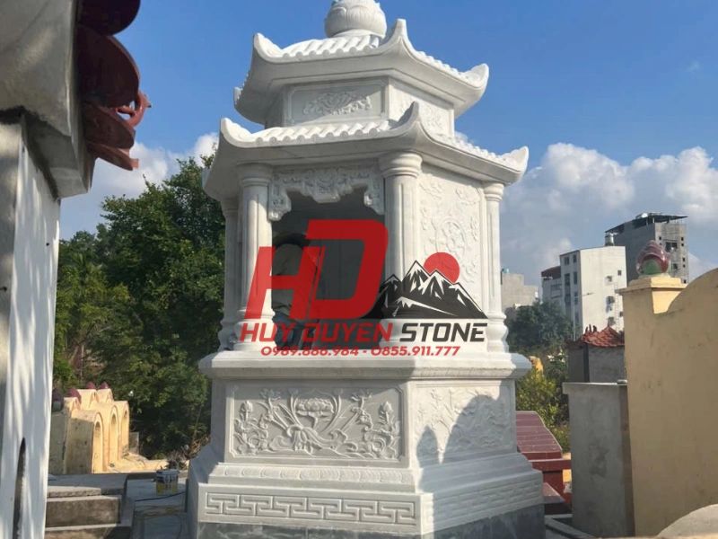 Mẫu Tháp Để Tro Cốt Nhỏ Đẹp, Chuẩn Phong Thủy Cho Gia Tiên